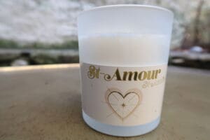 Bougie énergétique Saint Amour – Saint Antoine – amour pur et divin